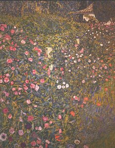Paisaje de Jardín Italiano de Gustav Klimt